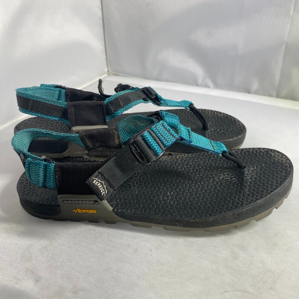 Bedrock Cairn Pro Women's Black and Teal Sandals
